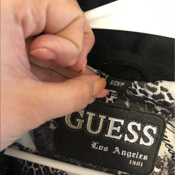 Guess Wool Jacket with Detachable Hood - Picture 5 of 8